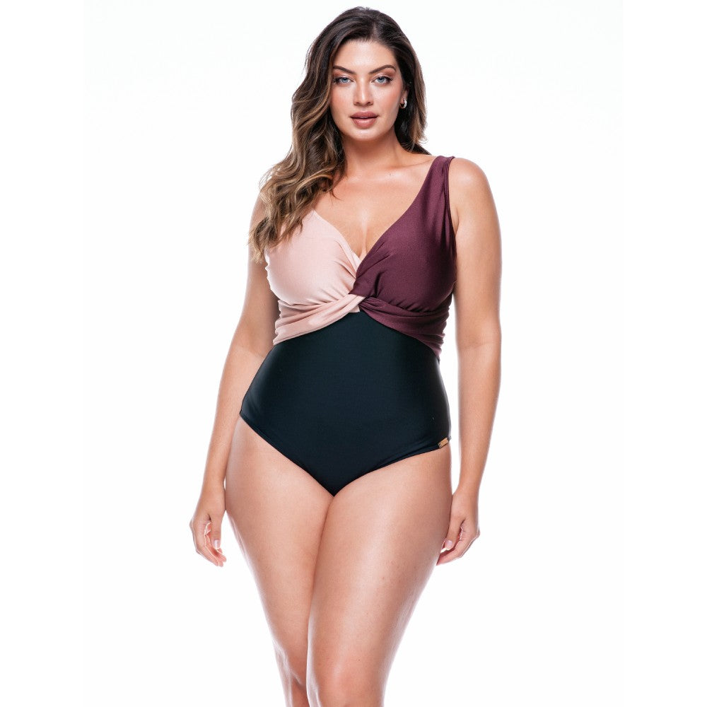 SWIMSUIT WITH DOUBLE BUST-LEHONA USA