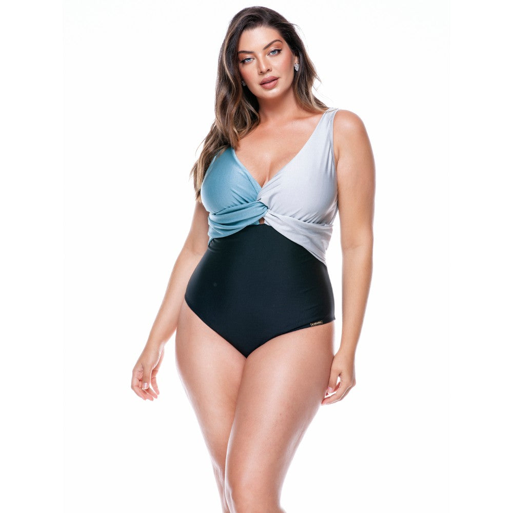 SWIMSUIT WITH DOUBLE BUST-LEHONA USA