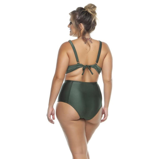 ADJUSTABLE DRAPED BIKINI TOP WITH PADDED CUPS-LEHONA USA