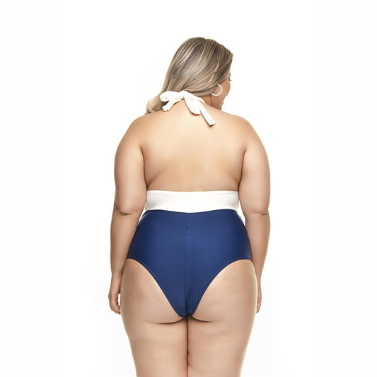 BACKLESS SWIMSUIT WITH REMOVABLE PADDING-LEHONA USA