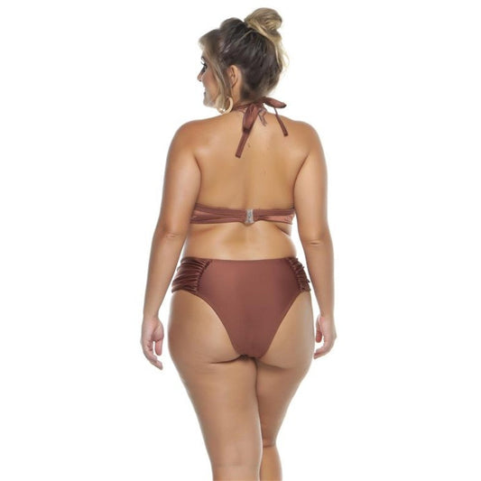 DRAPED SIDE BIKINI BOTTOM-LEHONA USA