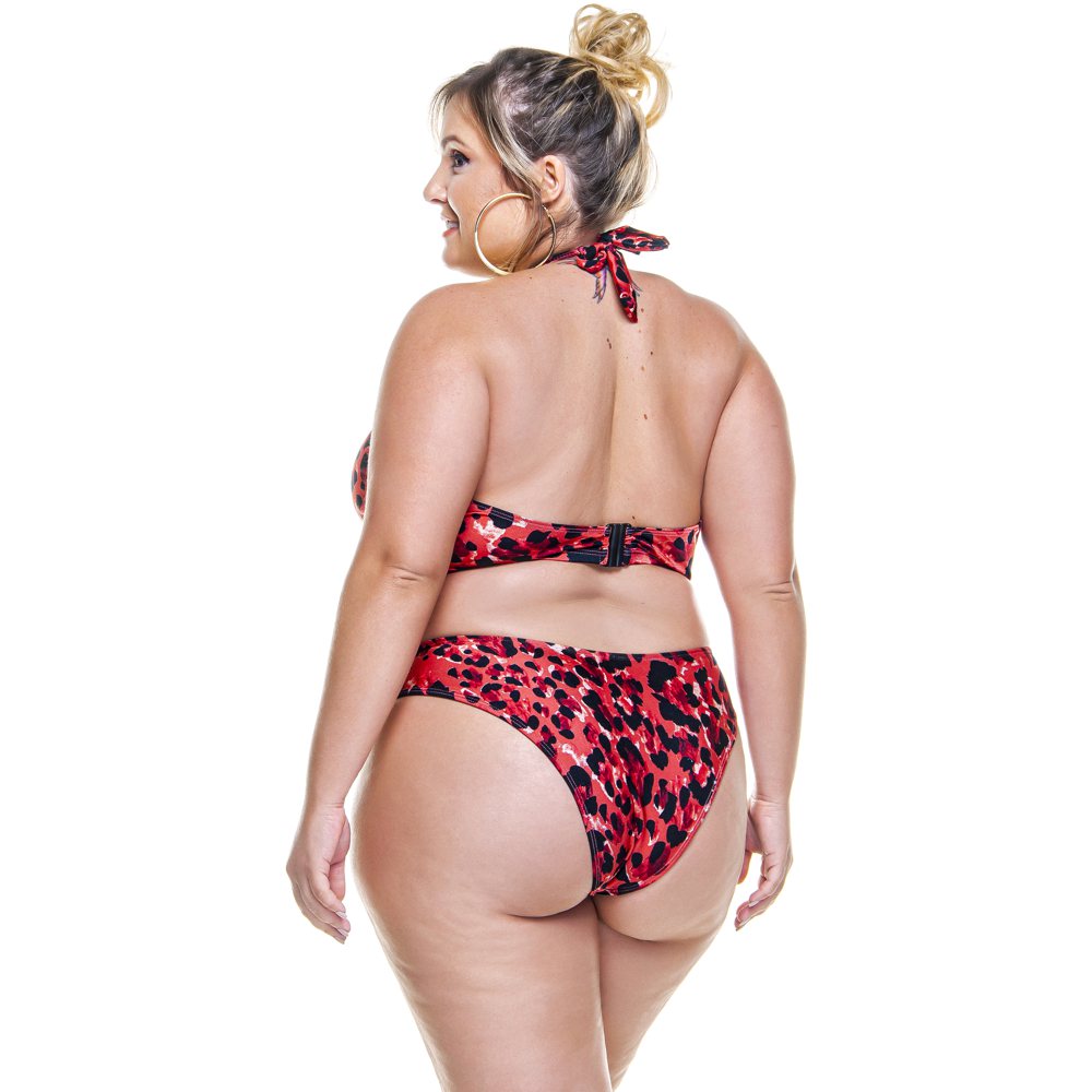 HIGH-CUT SAVANA PRINT BIKINI BOTTOM-LEHONA USA
