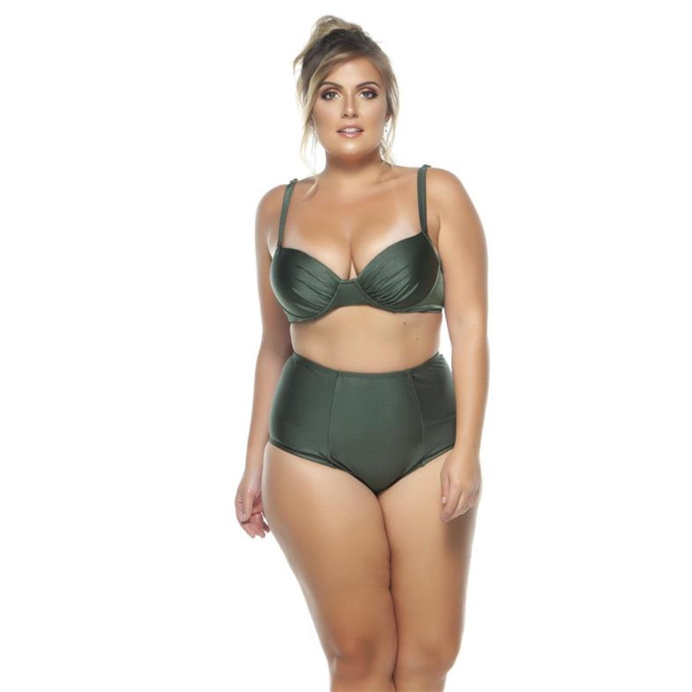 HIGH WAISTED BIKINI BOTTOM-LEHONA USA
