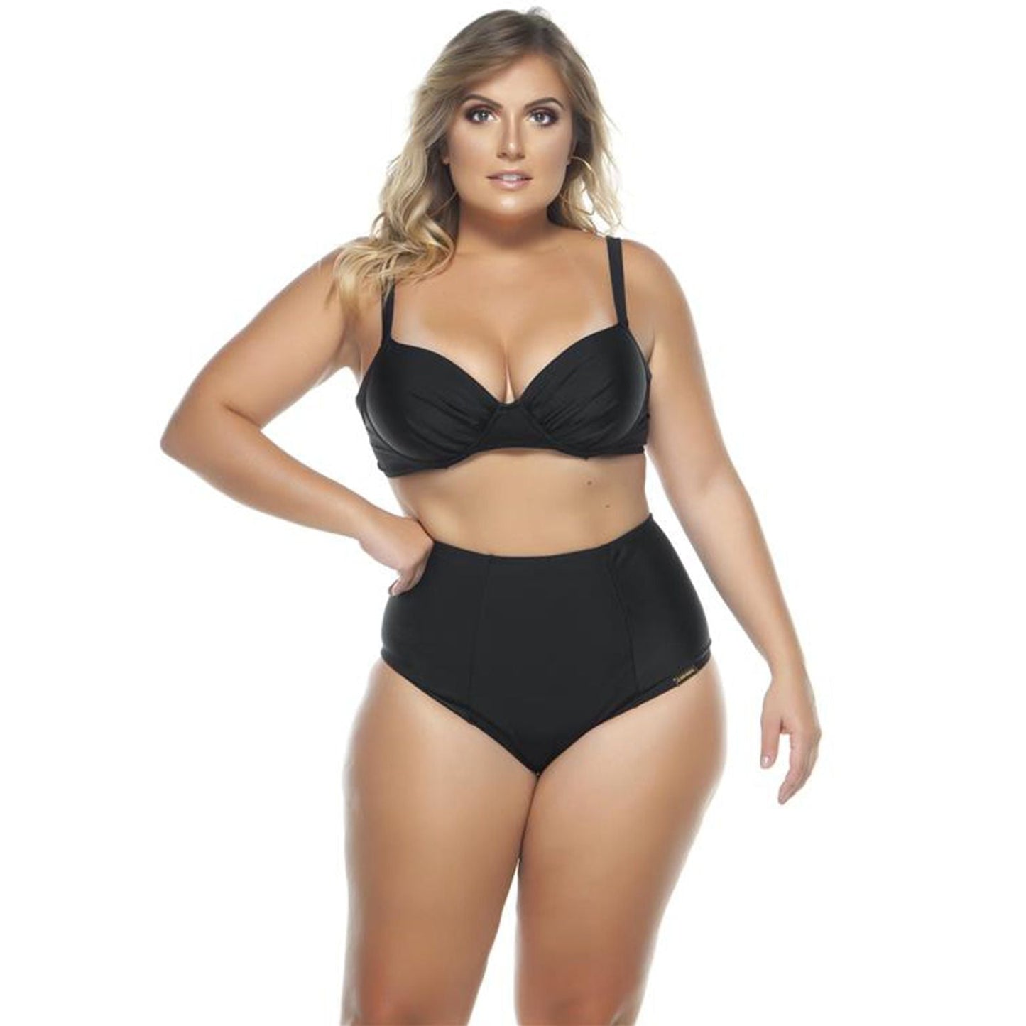 HIGH WAISTED BIKINI BOTTOM-LEHONA USA