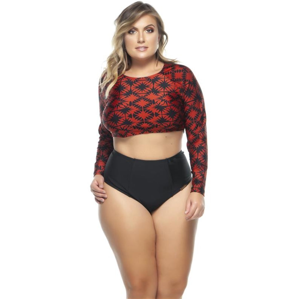 LONG SLEEVE CROP TOP-LEHONA USA