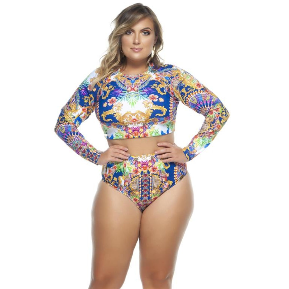LONG SLEEVE CROP TOP-LEHONA USA