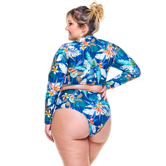 LONG SLEEVE CROP TOP FOR WOMAN-LEHONA USA