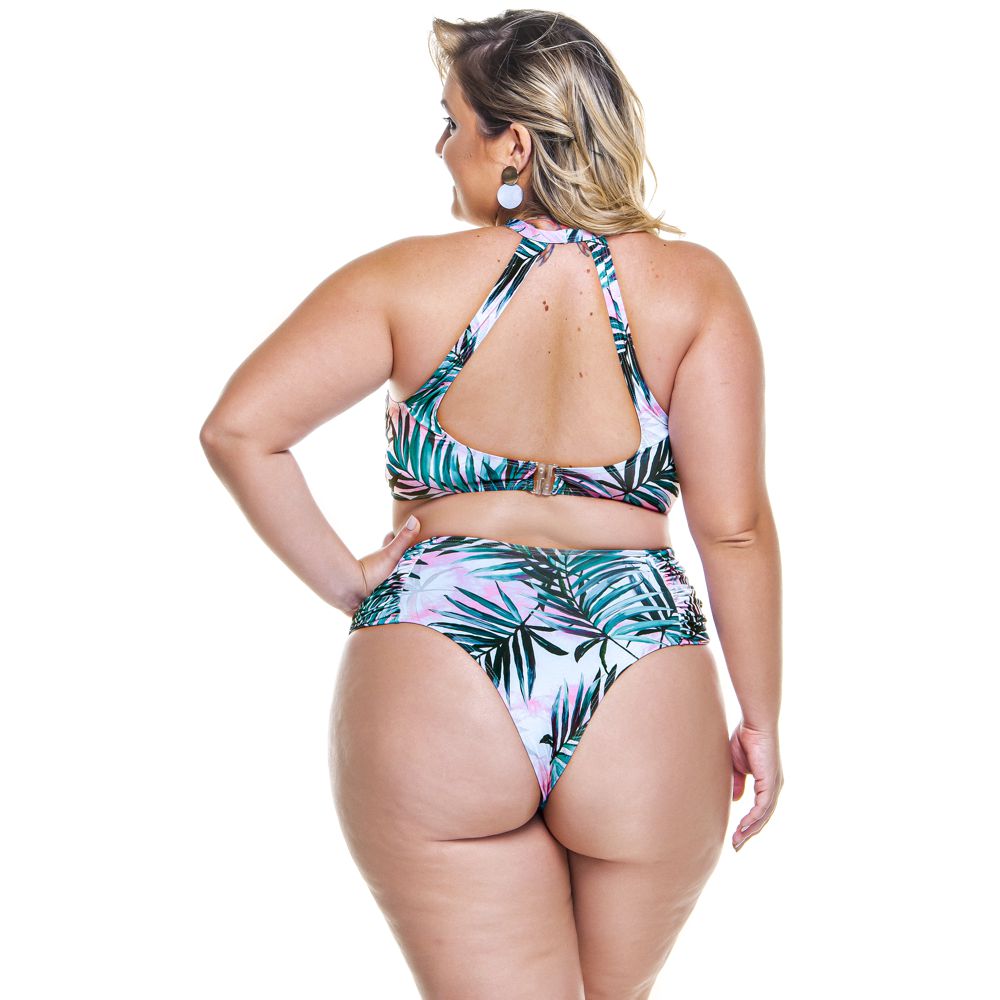 PADDED CROP BIKINI TOP FOR WOMAN-LEHONA USA