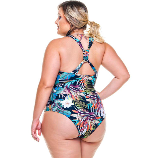 SWIMSUIT WITH BRAIDED DETAIL ON THE BUST FOR WOMAN-LEHONA USA