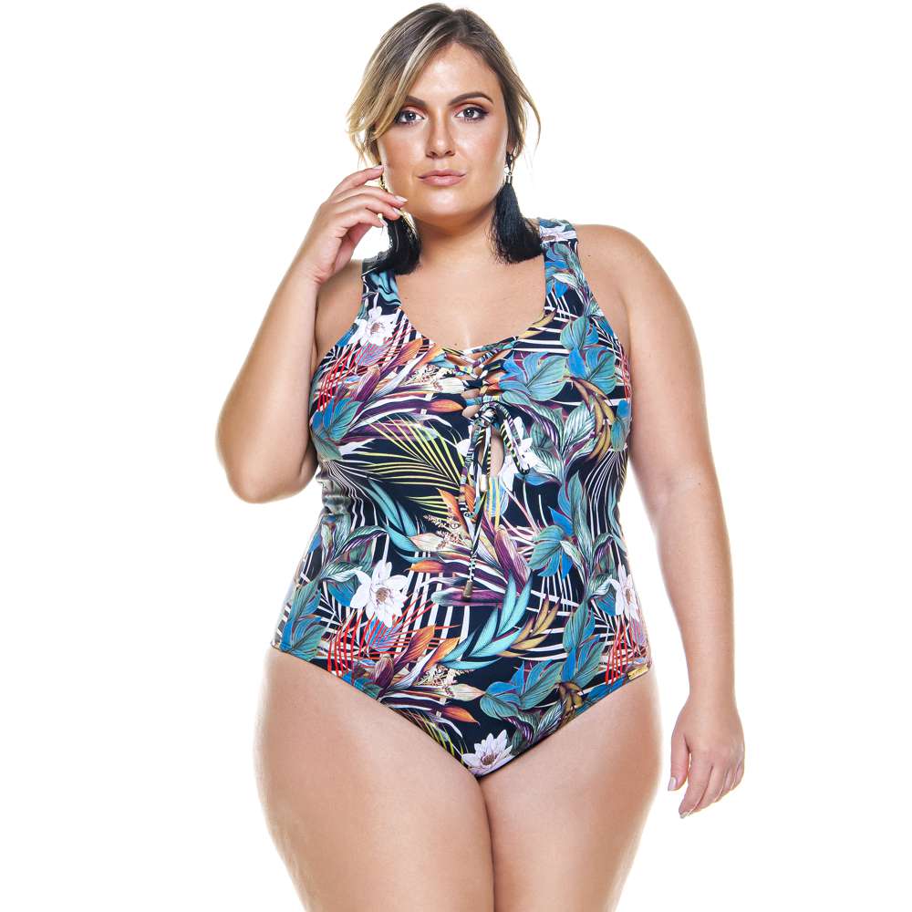 SWIMSUIT WITH BRAIDED DETAIL ON THE BUST FOR WOMAN-LEHONA USA