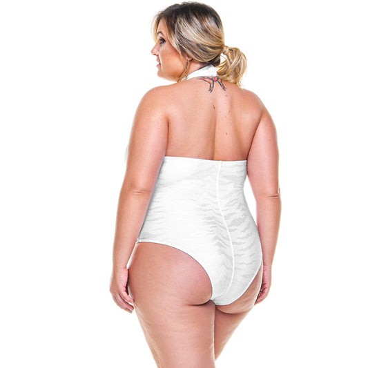 SWIMSUIT WITH CHOKER AND PADDED CUPS FOR WOMAN-LEHONA USA