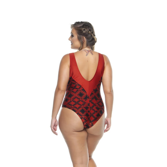 SWIMSUIT WITH DETAIL IN NECKLACE IN 2 COLORS FOR WOMAN-LEHONA USA