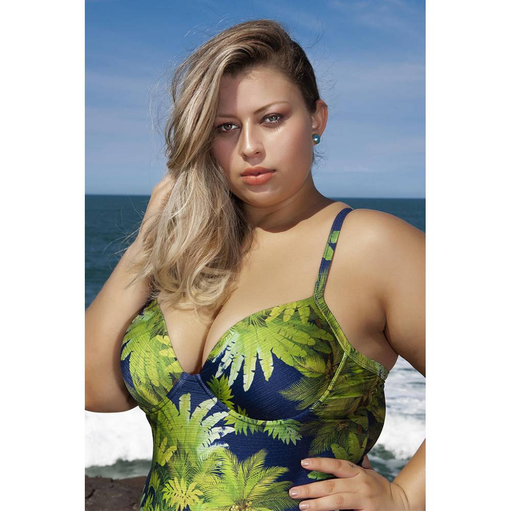 SWIMSUIT WITH PADDED UNDERWIRED CUPS-LEHONA USA