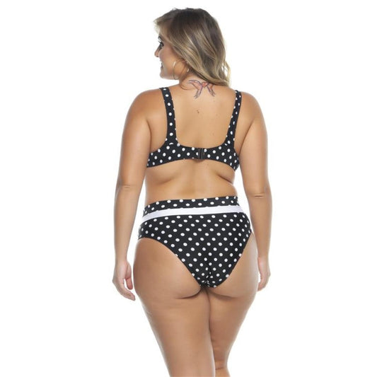 WIDE SIDE TWO COLORED BIKINI-LEHONA USA