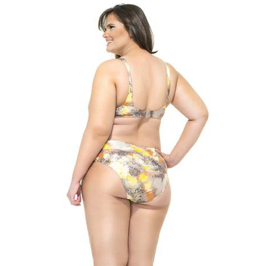 WIDE SIDE TWO COLORED BIKINI-LEHONA USA