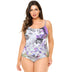 SWIMSUIT WITH PADDED CUPS AND ADJUSTABLE STRAPS