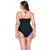 COLOURED SWIMSUIT WITH PADDED CUPS AND WIDE STRAPS-LEHONA USA