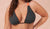 REVERSIBLE DOUBLE-SIDED PLUS SIZE TRIANGLE BIKINI TOP