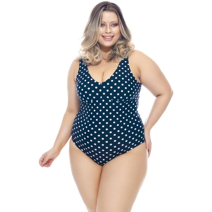 CLASSIC POLKA DOTS SWIMSUIT-LEHONA USA