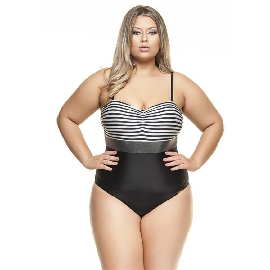 COLOURED STRAPLESS SWIMSUIT-LEHONA USA