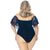 OFF SHOULDER SWIMSUIT WITH PADDED CUPS AND RUFFLES-LEHONA USA