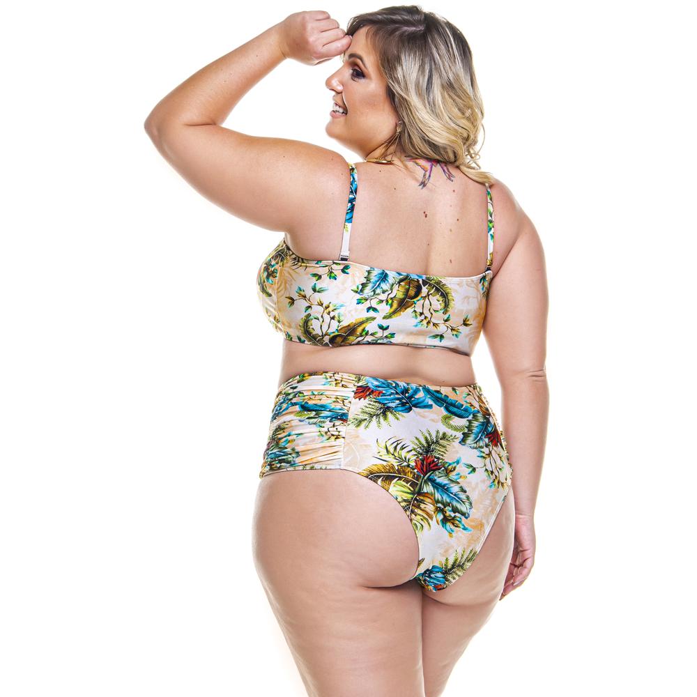 PADDED BANDEAU BIKINI TOP WITH TIE DETAILING FOR WOMAN-LEHONA USA