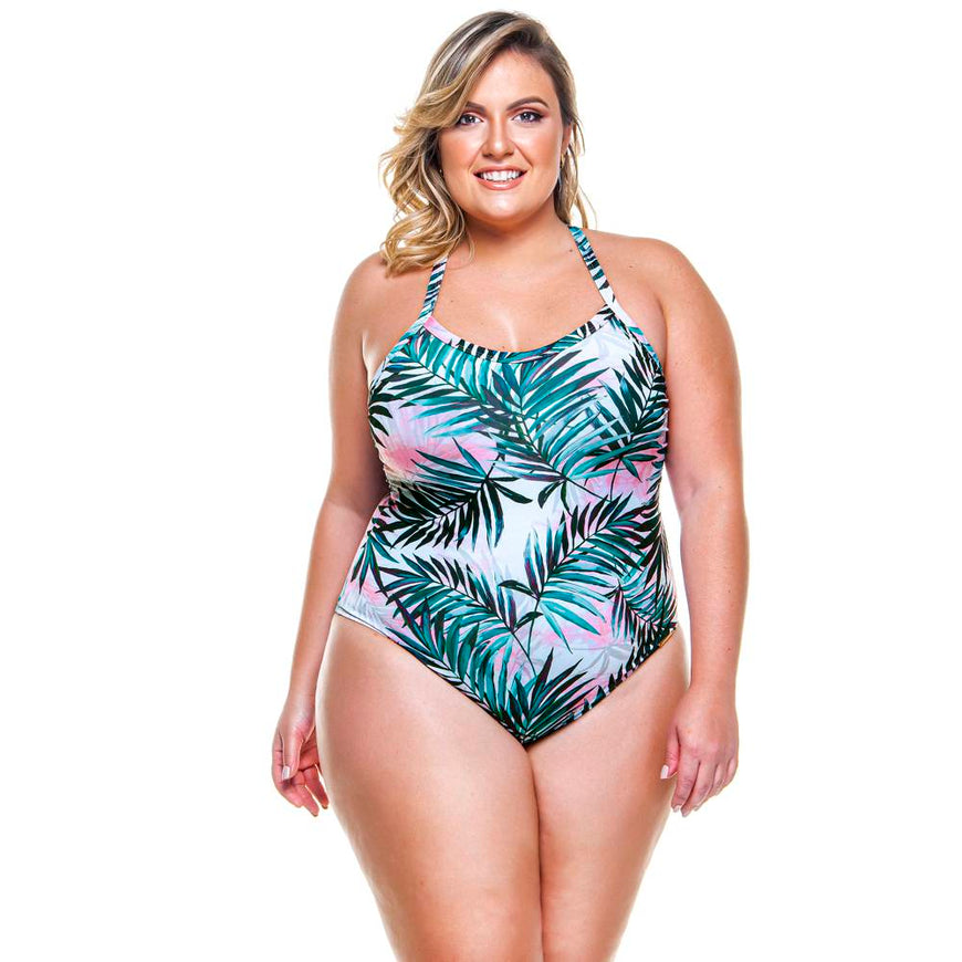 PADDED SWIMSUIT AND CROSSED BACK FOR WOMAN-LEHONA USA