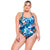 PADDED SWIMSUIT AND CROSSED BACK FOR WOMAN-LEHONA USA