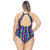 SWIMSUIT WITH CHOKER AND PADDED CUPS-LEHONA USA