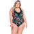 SWIMSUIT WITH DETAIL IN NECKLACE IN 2 COLORS IN CHERRY TREE PRINT-LEHONA USA