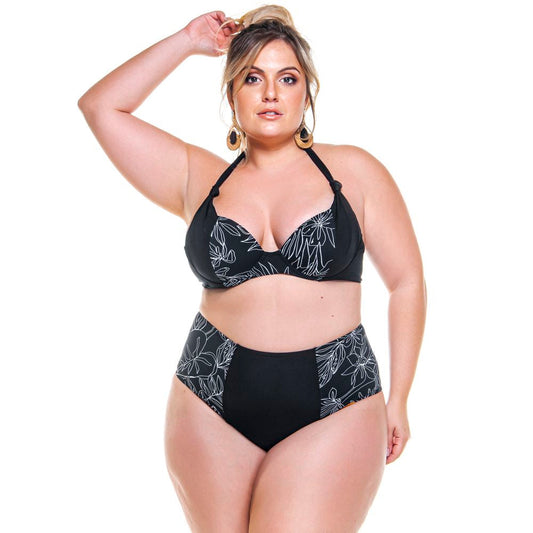 TWO COLORED PADDED PUSH UP BIKINI TOP FOR WOMAN-LEHONA USA