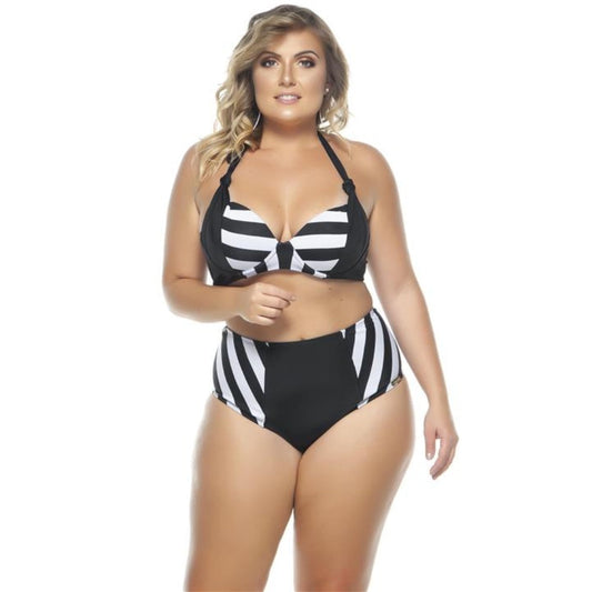TWO COLORED PADDED PUSH UP BIKINI TOP-LEHONA USA
