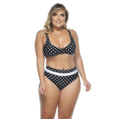 WIDE SIDE TWO COLORED BIKINI-LEHONA USA